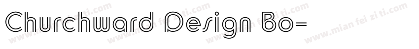 Churchward Design Bo字体转换